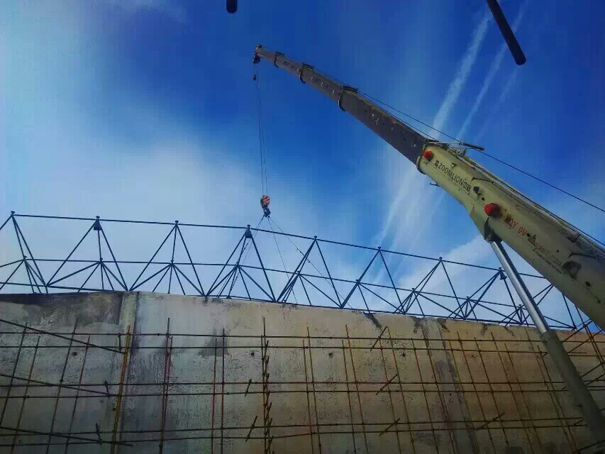 阿里食堂网架结构工程